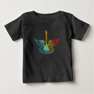 T-shirt Pour Bébé Rock Legend Rock And Roll Music Guitar