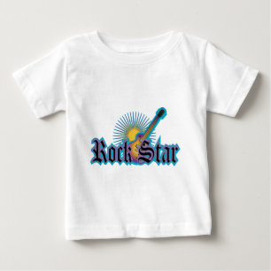 T-shirt Pour Bébé Rock Star