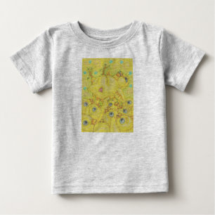 T-shirt Pour Bébé ROCKER CHICK Mosh Pit BABY JERSEY T SHIRT Yellow