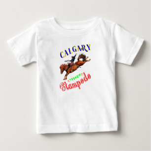 T-shirt Pour Bébé Rodéo Yeehaw de Calgary