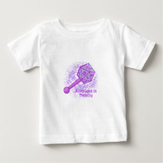 T-shirt Pour Bébé Roleplayer dans le pourpre s'exerçant