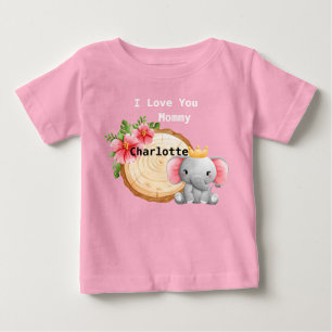 T-shirt Pour Bébé Rose