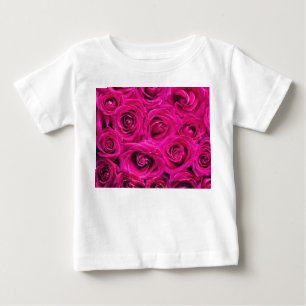T-shirt Pour Bébé Roses roses (Amour et Romance)
