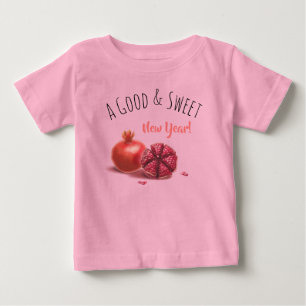 T-shirt Pour Bébé Rosh Hashanah Jour de l'an Jour juif Grenades de v