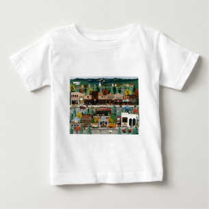 T-shirt Pour Bébé ~ Roslyn, Washington "d'exposition du nord"