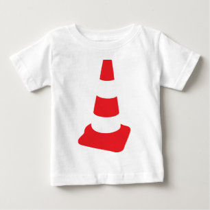 T-shirt Pour Bébé route des cônes de signalisation routière