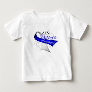 T-shirt Pour Bébé Ruban de conscience de la maladie de SAL