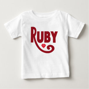 T-shirt Pour Bébé Ruby