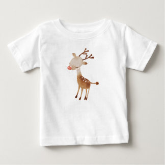 T-shirt Pour Bébé Rudolf (Rudolph) le renne