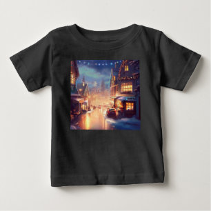 T-shirt Pour Bébé Rue Christmas City 3