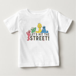 T-shirt Pour Bébé Rue Sésame Faisons un tour dans la rue !