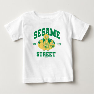 T-shirt Pour Bébé Rue Sésame Vintage 1969