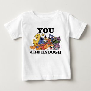 T-shirt Pour Bébé Rue Sésame Vous En Êtes Assez