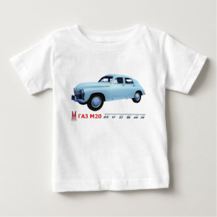 T-shirt Pour Bébé Russe GAZ M20 Sedan