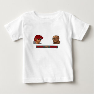 T-shirt Pour Bébé Ryu contre Sagat