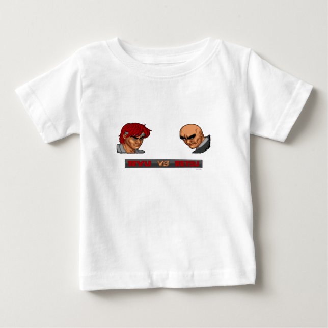 T-shirt Pour Bébé Ryu Vs Retsu (Devant)