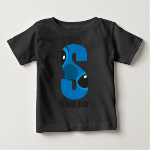 T-shirt Pour Bébé S est pour Stitch Ajouter votre nom