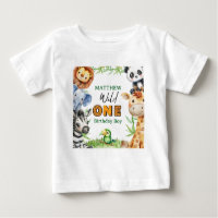 Safari jungle Wild One 1er anniversaire 