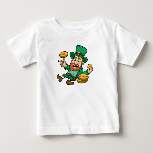 T-shirt Pour Bébé Saint Patrick (Devant)