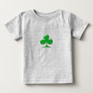 T-shirt Pour Bébé Saint Patrick's Day Irlandais Green Clover Shamroc