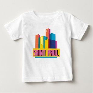 T-shirt Pour Bébé Saint Paul dans la conception