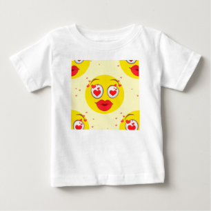 T-shirt Pour Bébé Saint Valentin Emoji
