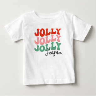 T-shirt Pour Bébé Saison Jolly Jolly Saison Retro Typographie de vac
