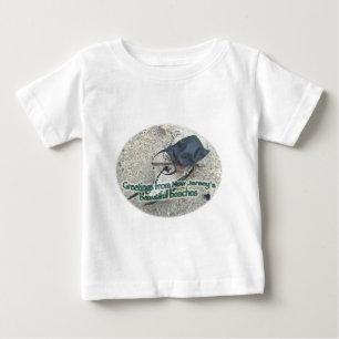 T-shirt Pour Bébé Salutations des belles plages du New Jersey