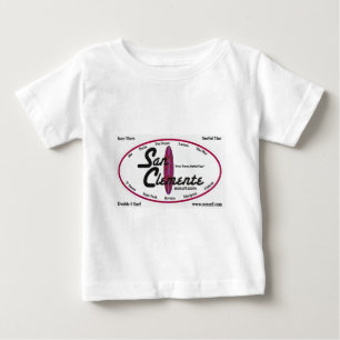 T-shirt Pour Bébé San Clemente - 'été là--That surfé