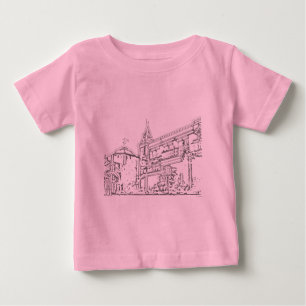 T-shirt Pour Bébé San Francisco 1986art Le MUSÉE Zazzle Dessin+