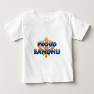 T-shirt Pour Bébé Sandhu fier, fierté de Sandhu