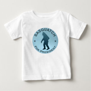 T-shirt Pour Bébé Sasquatch, Président