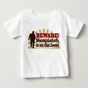 T-shirt Pour Bébé Sasquatch sur le lâche