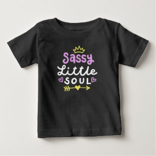 T-shirt Pour Bébé Sassy Little Soul