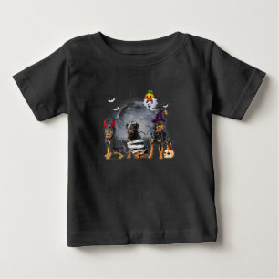 T-shirt Pour Bébé Satan Witch Mummy Halloween Cost