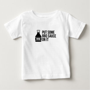T-SHIRT POUR BÉBÉ SAUCE BBQ