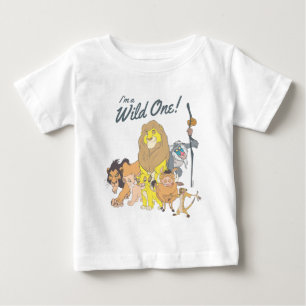 T-shirt Pour Bébé Sauvage Anniversaire du Roi Lion