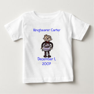 T-shirt Pour Bébé scan0014, Porteur de sonnerie Carter1 décembre 200