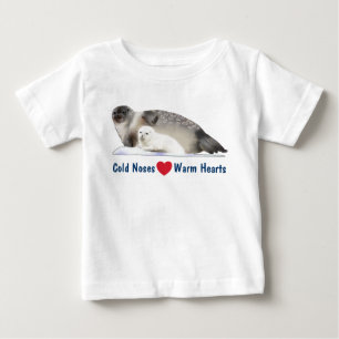 T-shirt Pour Bébé Sceau annelé