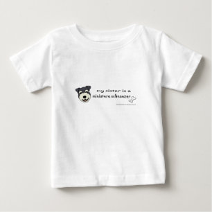 T-shirt Pour Bébé schnauzer miniature - plus de races