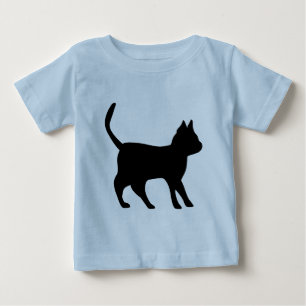 T-shirt Pour Bébé Schwarzer Kater