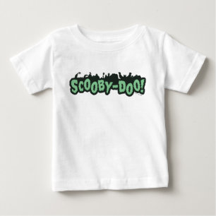 T-shirt Pour Bébé Scooby-Doo ! Logo Monster Silhouette