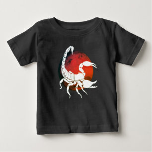 T-shirt Pour Bébé Scorpio, signe zodiaque