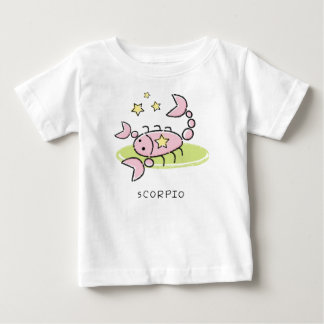 T-shirt Pour Bébé Scorpion de zodiaque