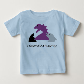 T-shirt Pour Bébé Seameeples - I survived ATLANTIS