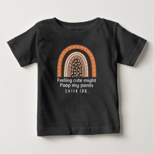 T-shirt Pour Bébé Sentir mignon pourrait faire tomber mon pantalon p