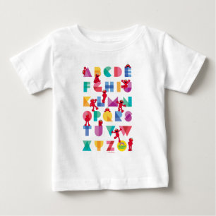 T-shirt Pour Bébé Sesame Street Alphabet d'Elmo