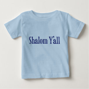 T-shirt Pour Bébé Shalom vous