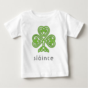 T-shirt Pour Bébé Shamrock celte Sainte Vert Saint Patrick