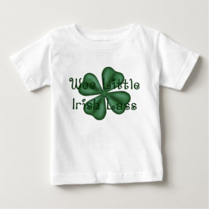 T-shirt Pour Bébé Shamrock irlandais petit de jeune fille de KRW